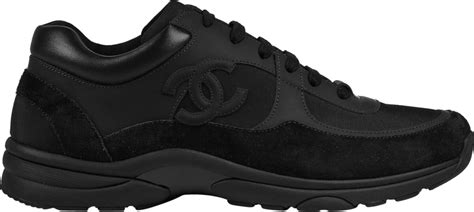 chanel sneakers noir|Chanel sneaker price.